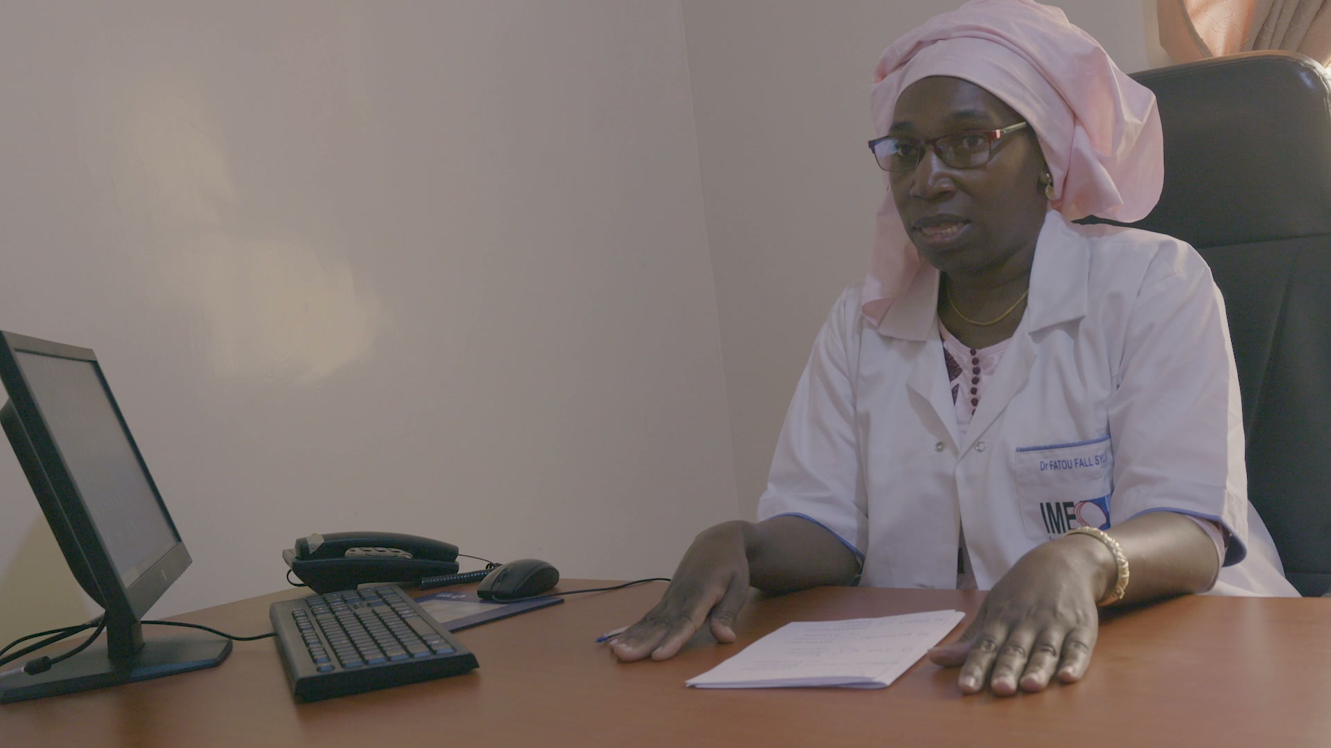 Dr Fatou Fall SYLLA - Chef IME Dakar